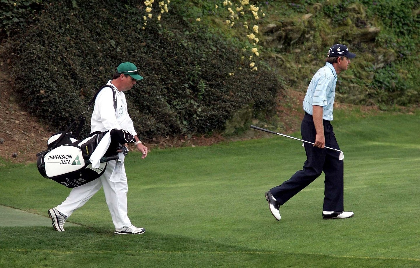 Well deserved effort for senior caddie Jimmy Johnson Golf SWING 24/7